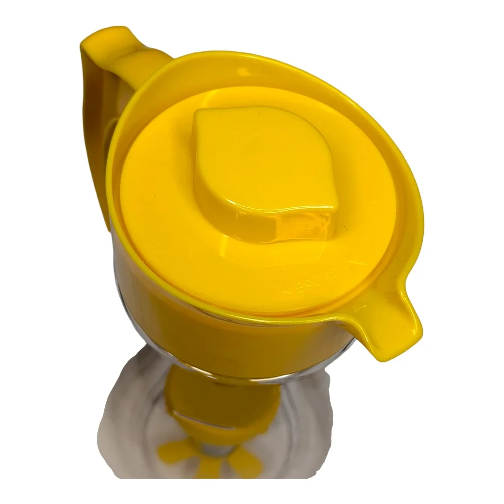 Calla Cooks Companion 4-in-1 Chill Mix Infuse & Filter 3qt‎ Pitcher Yellow New